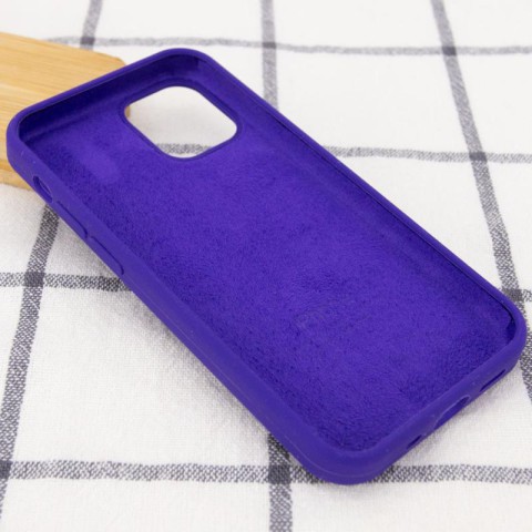 Чохол Silicone Case Full Protective (AA) для Apple iPhone 14 (6.1") Фіолетовий / Ultra Violet