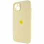 Чохол Silicone Case Full Camera Protective (AA) для Apple iPhone 13 (6.1") Жовтий / Mellow Yellow