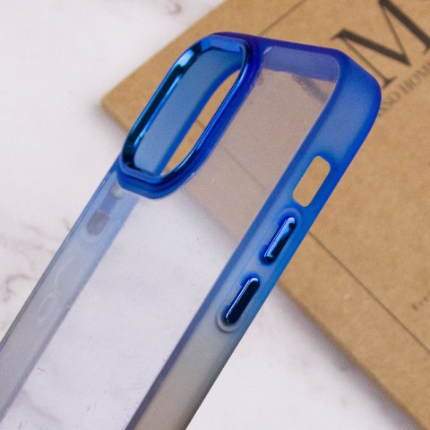 Чохол TPU+PC Fresh sip series для Apple iPhone 11 Pro Max (6.5") Чорний / Синій