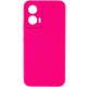 Чохол Silicone Cover Lakshmi Full Camera (AAA) для Motorola Edge 50 Fusion Рожевий / Barbie pink