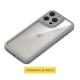 TPU чохол Transparent + Colour 1,5mm для Apple iPhone 16 (6.1") Grey
