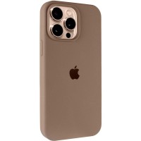 Чохол Silicone Case Full Protective (AA) для Apple iPhone 16 Pro Max (6.9") Коричневий / Brown