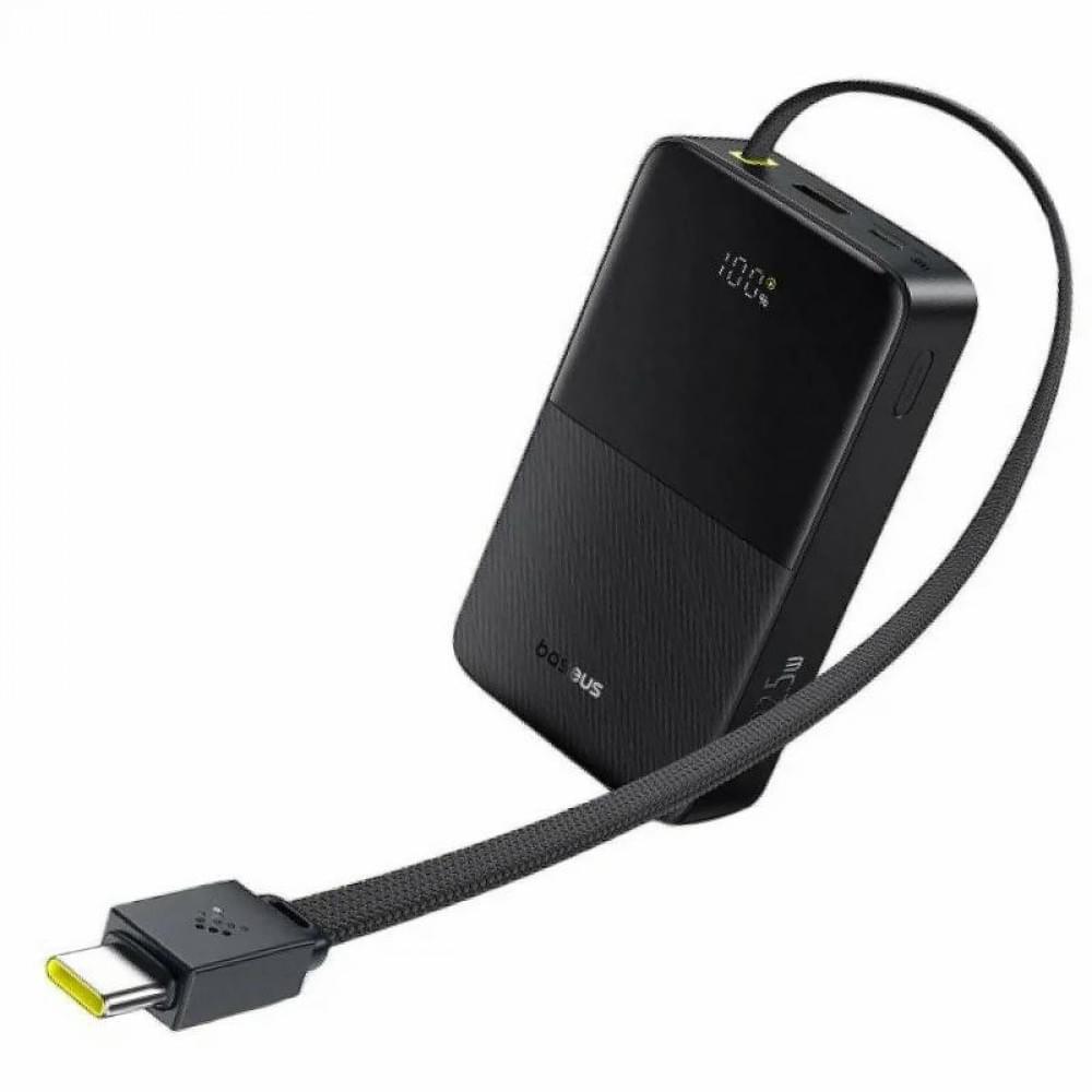 Портативний ЗП Power Bank Baseus EnerFill FC51 Bipow2 Pro 22.5W 20000 mAh (E00277) Black