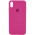 Чохол Silicone Case Full Protective (AA) для Apple iPhone X (5.8") / XS (5.8") Малиновий / Dragon Fruit