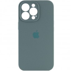 Чохол Silicone Case Full Camera Protective (AA) для Apple iPhone 15 Pro Max (6.7") Зелений / Pine green