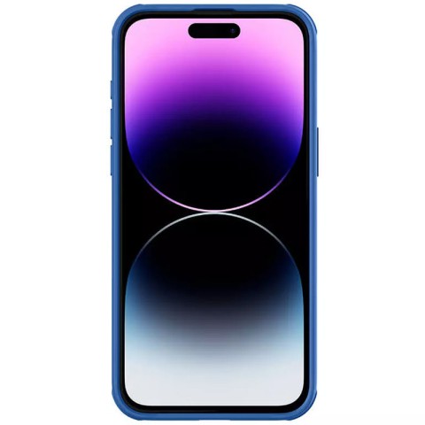 Карбонова накладка Nillkin CamShield Pro для Apple iPhone 15 Pro Max (6.7") Blue