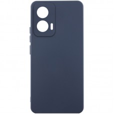 Чохол Silicone Cover Lakshmi Full Camera (AAA) для Motorola Edge 50 Fusion Темно-синій / Midnight blue