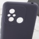 Чохол Silicone Cover Lakshmi Full Camera (AAA) для Xiaomi Redmi 12C Сірий / Dark Gray