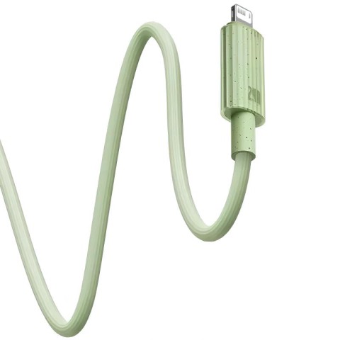 Дата кабель Baseus Habitat Series Fast Charging USB to Lightning 2.4A (1m) (P10360200421-0) Natural Green