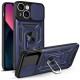 Чохол Ummi Camshield Serge Ring для Apple iPhone 13 (6.1") Синій