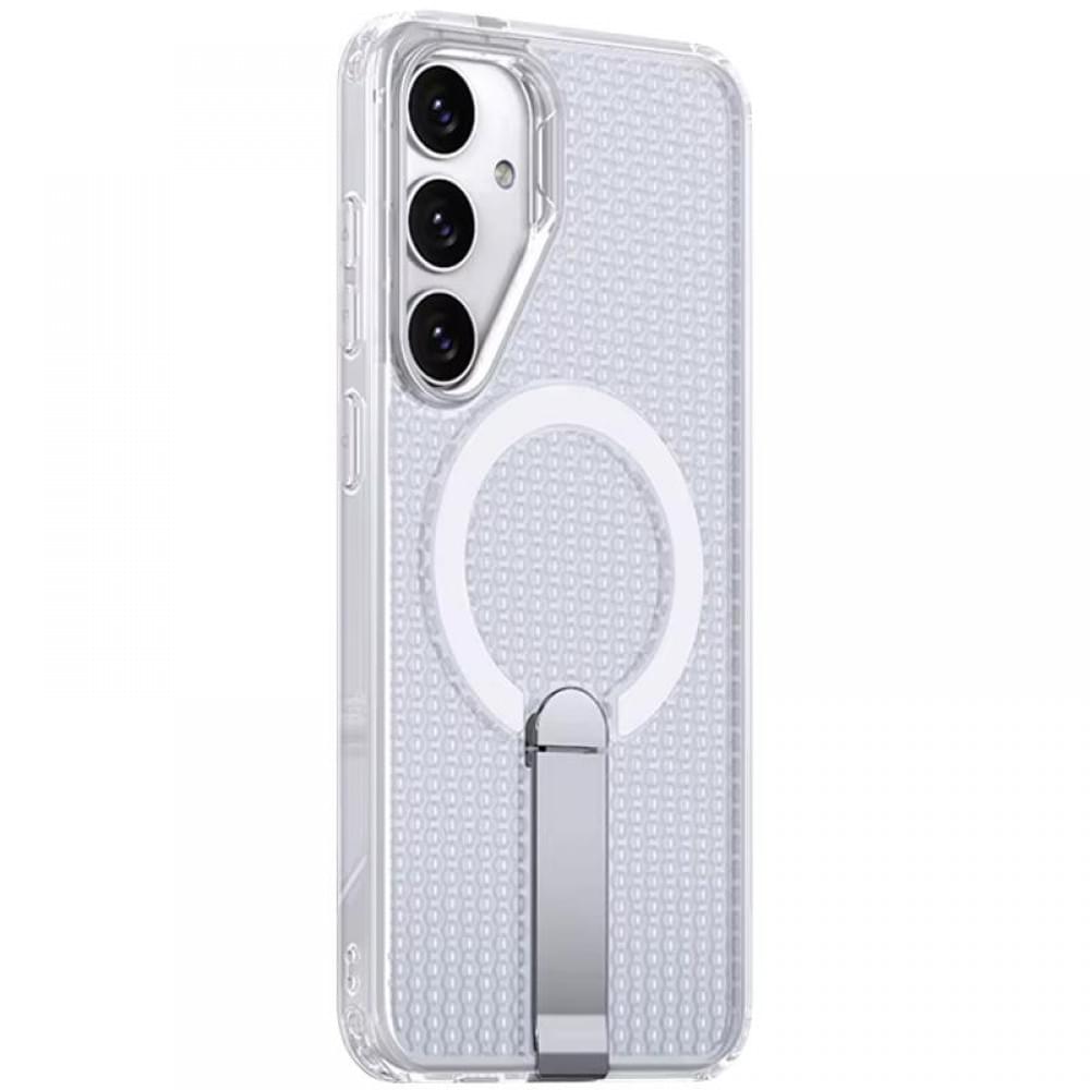 Чохол TPU Breeze with MagSafe stand для Samsung Galaxy S25+ / S24+ Transparent