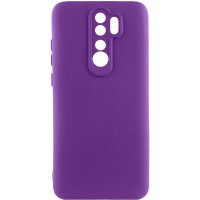 Чохол TPU GETMAN Liquid Silk Full Camera для Xiaomi Redmi 9 Фіолетовий / Purple