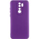 Чохол TPU GETMAN Liquid Silk Full Camera для Xiaomi Redmi 9 Фіолетовий / Purple