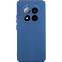 Чохол Silicone Cover Lakshmi Full Camera (AA) для Xiaomi Redmi Note 14 Pro 4G/5G Синій / Navy Blue