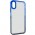 Чохол TPU+PC Fresh sip series для Apple iPhone XS Max (6.5") Чорний / Синій