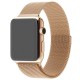 Ремінець Milanese Loop Design для Apple Watch 42(ser.1-3)/44/45/46/49mm Gold