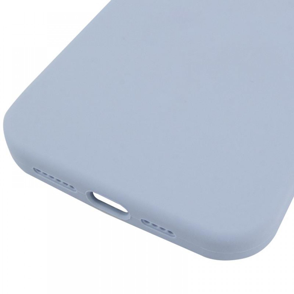 Чехол Silicone Case (AA) Logo with MagSafe для Apple iPhone 14 Pro (6.1")