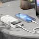 Портативний ЗП Power Bank Hoco J102A Cool figure PD20W+QC3.0 20000 mAh White