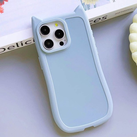 Чохол TPU GETMAN Cat with straps для Apple iPhone 15 Pro (6.1") Blue