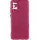 Чохол TPU GETMAN Liquid Silk Full Camera для Samsung Galaxy A31 Бордовий / Marsala