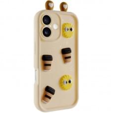 Чехол TPU Toys Case with Ears для Apple iPhone 16 (6.1")