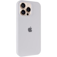 Чохол Silicone Case Full Protective (AA) для Apple iPhone 13 Pro Max (6.7") Білий / White