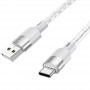 Дата кабель Hoco X99 Crystal Junction USB to Type-C (1m)