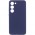 Чохол Silicone Cover Lakshmi Full Camera (AA) для Samsung Galaxy S23 Синій / Midnight Blue