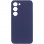 Чохол Silicone Cover Lakshmi Full Camera (AA) для Samsung Galaxy S23 Синій / Midnight Blue