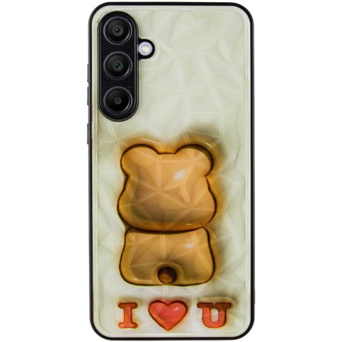 TPU+PC чохол Prisma Fluffie для Samsung Galaxy A55 Bear
