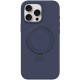 Чохол Silicone Case Full Protective NO LOGO with Ring для Apple iPhone 15 Pro (6.1") Dark Blue