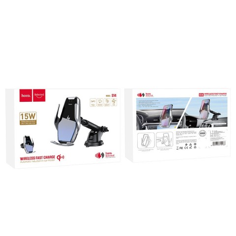 Автотримач з БЗП Hoco S14 Сталевий