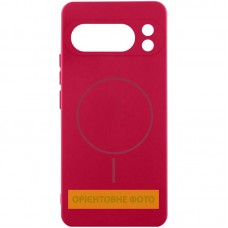 Чохол Silicone Cover Lakshmi Full Camera (AA) with MagFit для Motorola Edge 50 Червоний / Rose Red