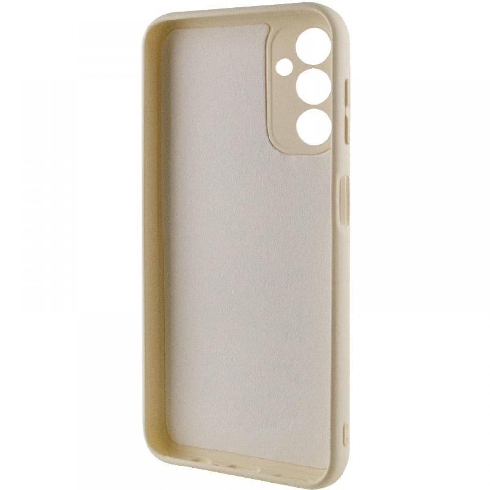 Чохол TPU GETMAN Liquid Silk Full Camera для Samsung Galaxy M34 5G Пісочний / Sand