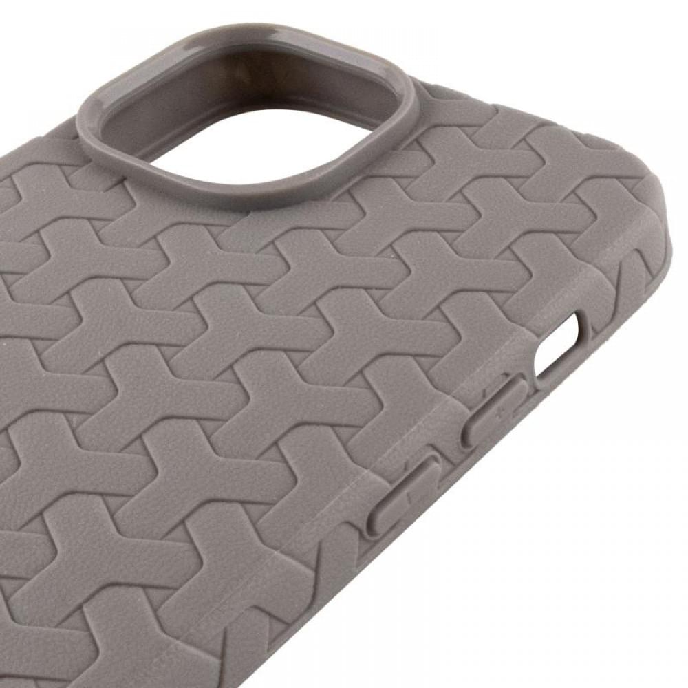 Чохол TPU Weaving для Apple iPhone 15 (6.1") Grey