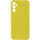 Чохол TPU GETMAN Liquid Silk Full Camera для Samsung Galaxy A14 4G/5G Жовтий / Flash
