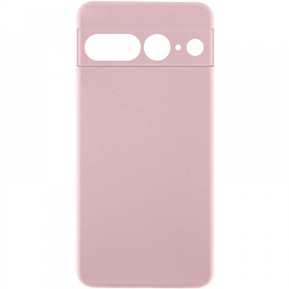 Чохол Silicone Cover Ummi Lakshmi Full Camera (AA) для Google Pixel 7 Pro Рожевий / Pink Sand