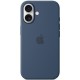 Чехол Silicone case (AAA) with Magsafe and Animation для Apple iPhone 16 (6.1")