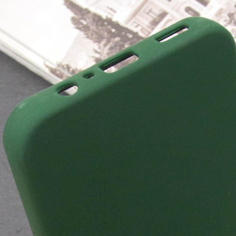 Чохол Silicone Cover Lakshmi Full Camera (AAA) with Logo для Samsung Galaxy A25 5G Зелений / Cyprus Green
