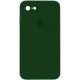 Чохол Silicone Case Square Full Camera Protective (AA) для Apple iPhone 7/8/SE (2020) (4.7") Зелений / Army green