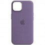 Чохол Silicone case (AAA) full with Magsafe and Animation для Apple iPhone 14 (6.1") Фіолетовий / Iris