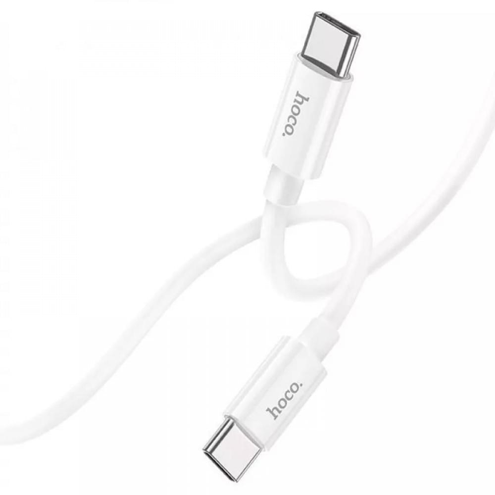 Дата кабель Hoco X87 Magic Type-C to Type-C PD 60W (1m) White