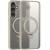 TPU+PC чохол MagSafe Colorful HQ Ring для Samsung Galaxy S25 Light Grey