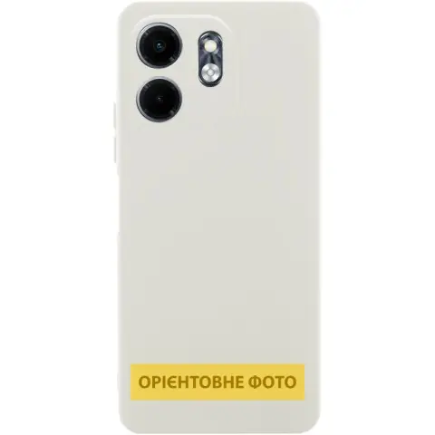 Чохол TPU GETMAN Liquid Silk Full Camera для Xiaomi Redmi 15C (EU) Білий / White