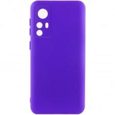 Чохол TPU GETMAN Liquid Silk Full Camera для Xiaomi Redmi Note 12S Синій / Iris