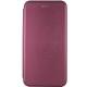 Шкіряний чохол-книжка Classy для Motorola Edge 50 Fusion Бордовий