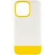 Чохол TPU+PC Bichromatic для Apple iPhone 13 Pro (6.1") Matte / Yellow