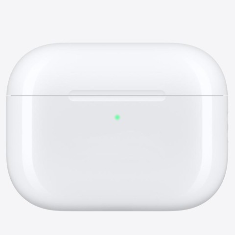 Бездротові TWS навушники Airpods Pro 3 ANC USB-C Wireless Charging Case for Apple (АA) White