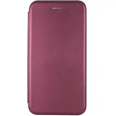 Шкіряний чохол-книжка Classy для Motorola Edge 50 Бордовий