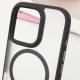 TPU+PC чохол Blueo Skin Friendly Frosted with MagSafe для Apple iPhone 16 Pro (6.3") Чорний